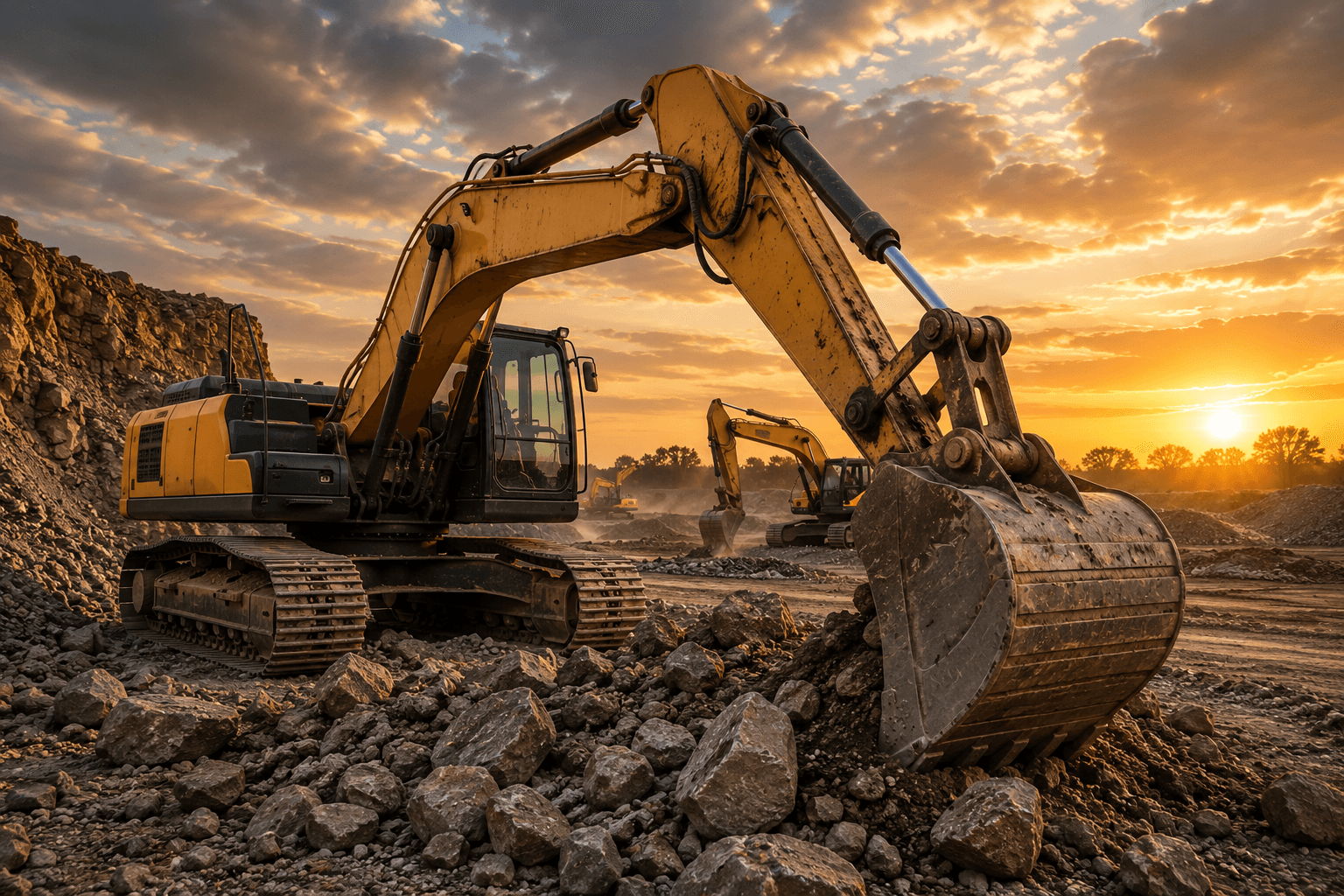 HYDRAULIC EXCAVATORS
