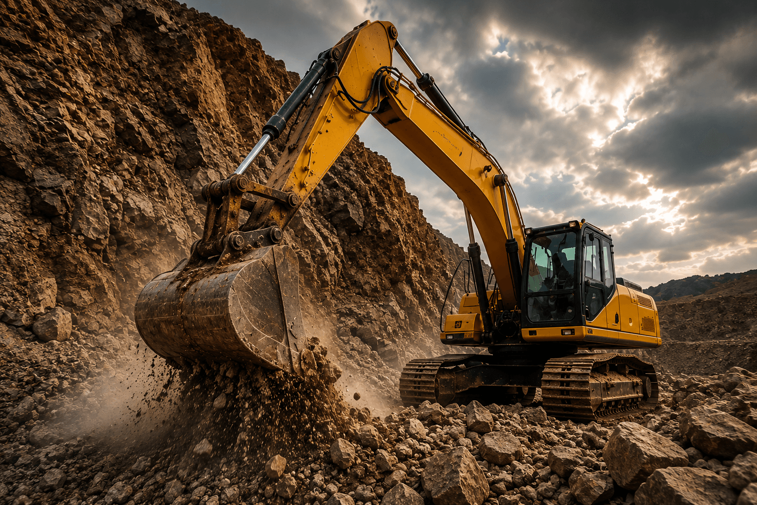 Heavy Rock Excavation